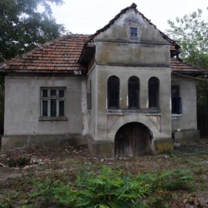 A house in a picturesque village on the Danube river