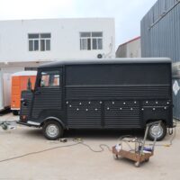 food truck electric equipped black - Image 2