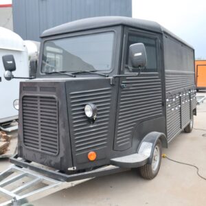 food truck electric equipped black
