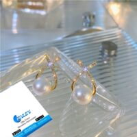 earrings with genuine freshwater pearl - Image 6