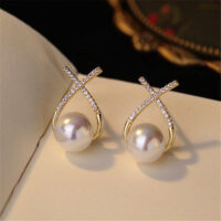 earrings with genuine freshwater pearl - Image 8