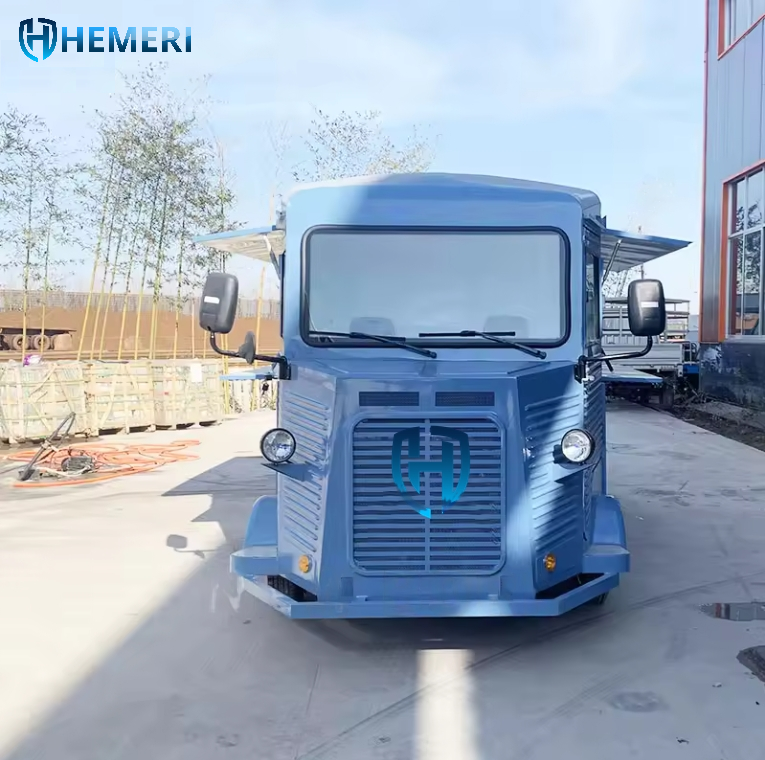 electric food truck equipped