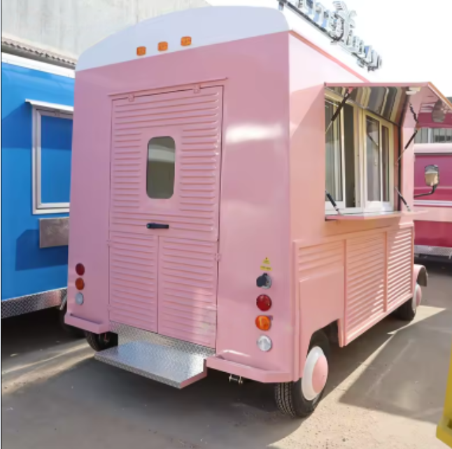 food truck electric equipped Blue