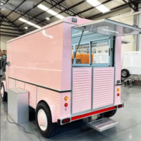 food truck electric equipped Blue - Image 7