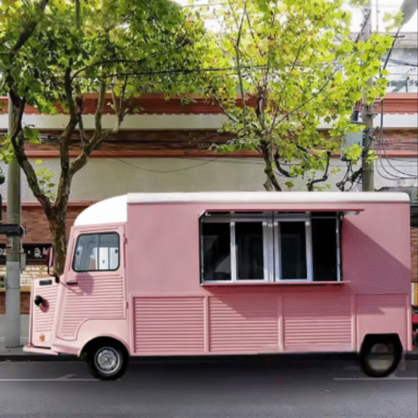 equipped electric food truck