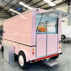 food truck electric equipped Blue